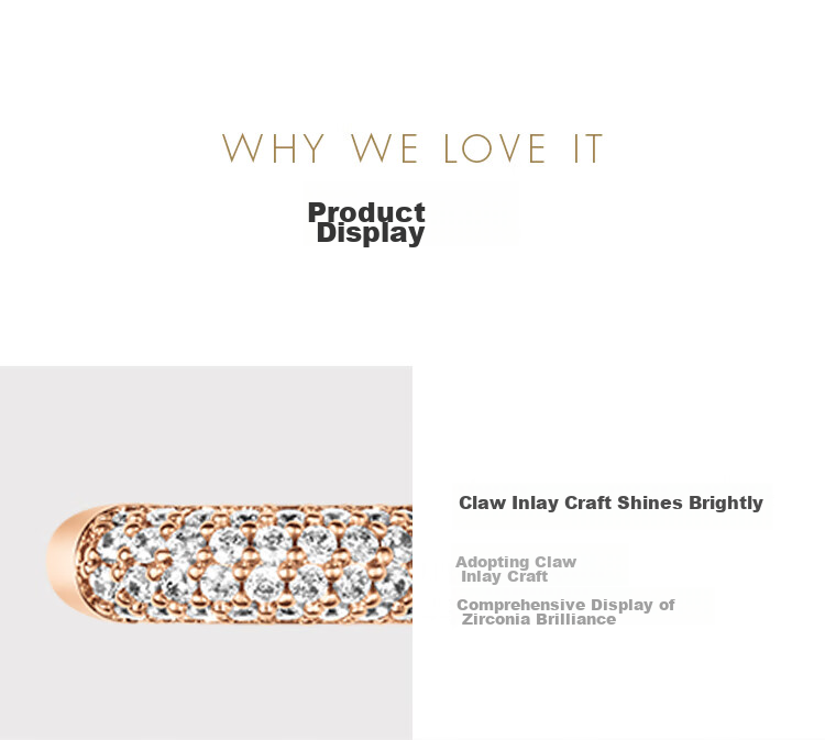 DanielWellington [Same As Ma Sichun], DW Earrings for Women, Starry Zircon Rose Gold Stud Earrings, Birthday Gift for Girls 5
