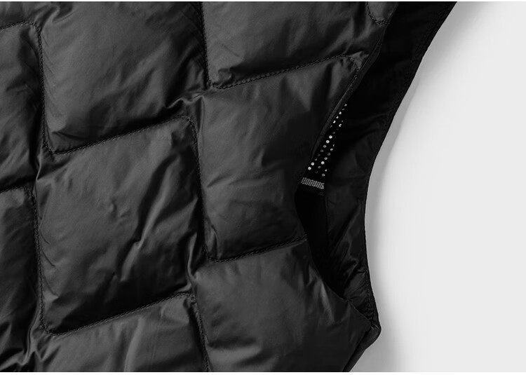 FIRS [90% Duck Down] Vest down Jacket for Men, Winter Warmth, Fluffy And Soft, V-Neck Inner Lining Outer Coat 9