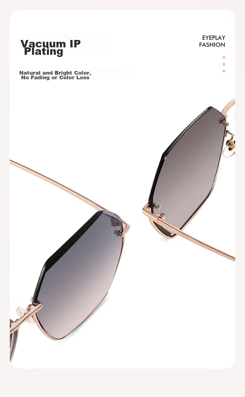 HLA Nylon Sunglasses, Fashionable Sunglasses for Women, Sun Protection And UV Protection Glasses, Driving Glasses, All Gray Color 9