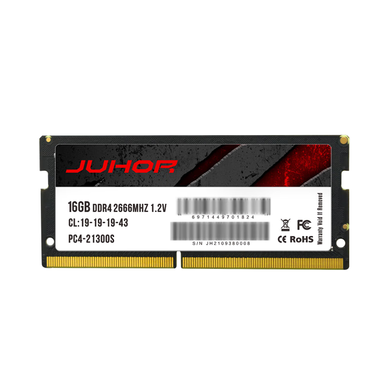 JUHOR 16GB DDR4 2666 Laptop Memory Module