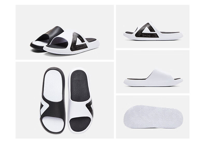 PEAK Taiji Men's Summer Sports Fashion Sandals, Comfortable Outdoor Soft Elastic Height-Increasing Beach Slippers DL410517 13