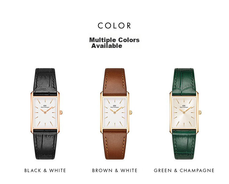 DanielWellington DW Ladies Watch, BOUND Modern Quartz Wristwatch for Europe And America, Light Luxury Niche Birthday Gift for Girlfriend, DW740 19