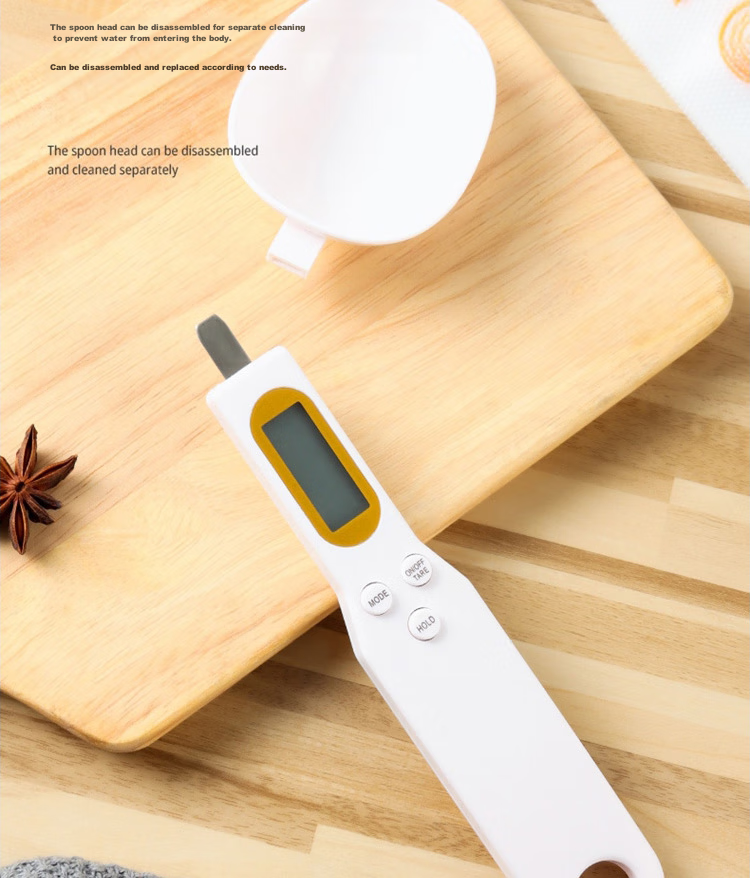 BJ (Baijie) Electronic Measuring Spoon Scale, Baking Scale, Household Kitchen Electronic Scale, Home Baby Food And Milk Powder Food Scale 15