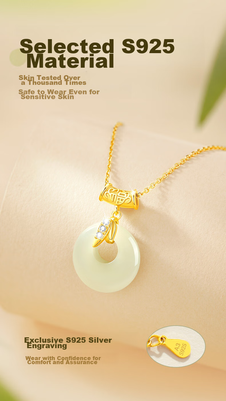 GLTEN Swarovski Zirconium Silver Necklace for Women, 2026 New Mid-Autumn Festival Birthday Gift for Girlfriend Or Wife 5