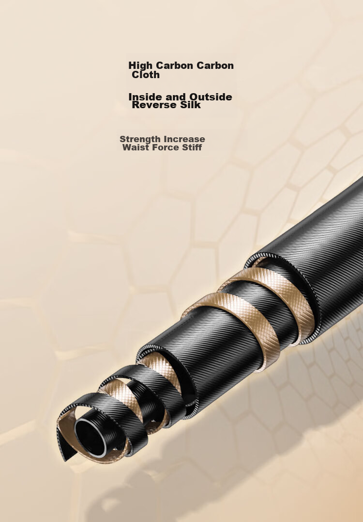 JD Original Dahuo No.1 All-Purpose Fishing Rod, Carp And Bighead Carp Rod, Carbon Fiber Ultra-Light Ultra-Hard Carp Comprehensive Fishing Rod, 7.2m 8