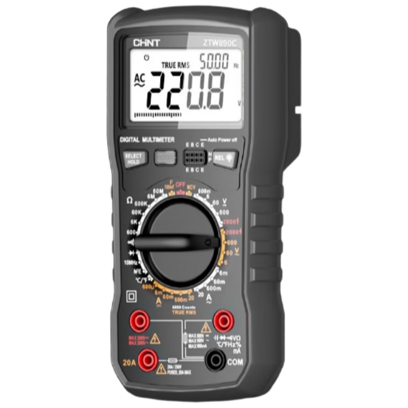 CHNT Digital Multimeter High Precision Smart Auto-Burn Protection Multifunctional Household Electrical Repair Universal Meter