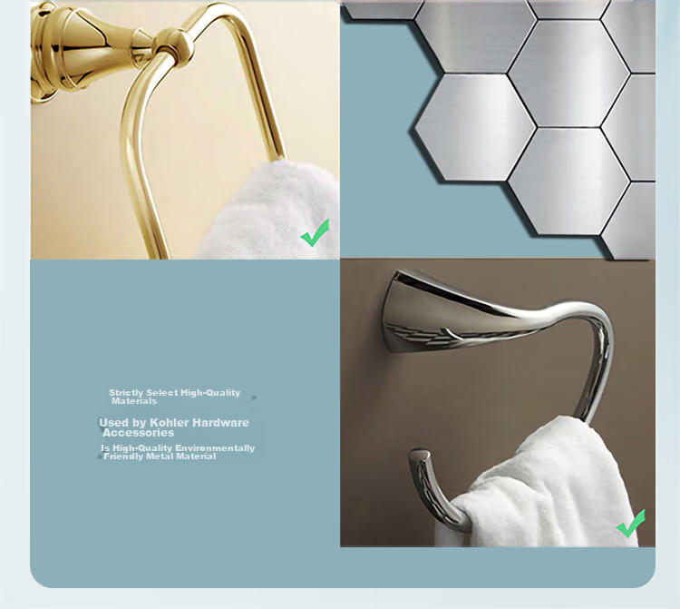 KOHLER Corner Basket Storage Rack, Bathroom Hardware Hanger, Triangular Basket K-1897T Stainless Steel, 205mm 9