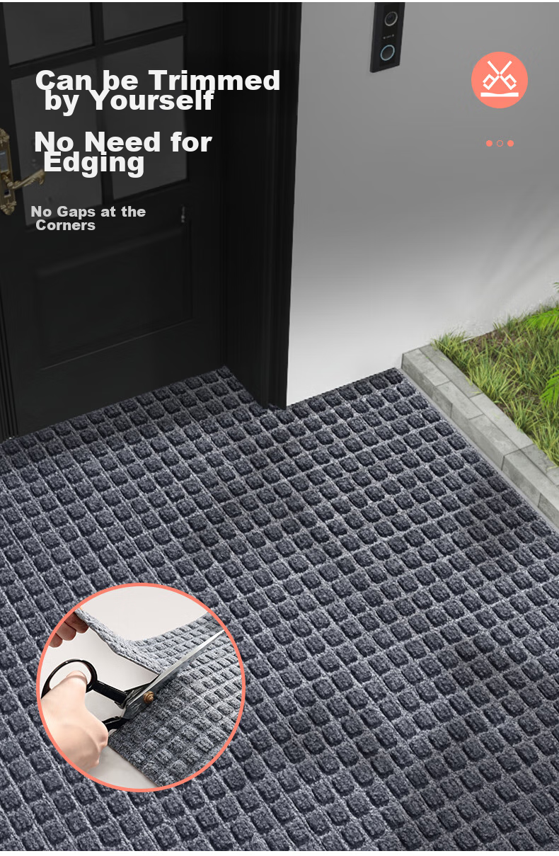 Dajiang Entrance Mat, Commercial Use for Tea Room, Cuttable And Customizable, Outdoor Doormat, 60x90cm 8