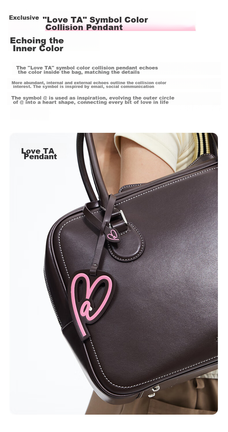 AMAZING SONG Toast Bag Large Boston Pillow Women's Bag Large Capacity Commuter Laptop Bag Shoulder Crossbody Bag Birthday Gift 6