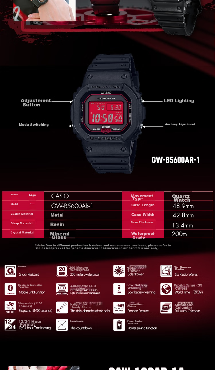 Casio Men's G-SHOCK Sports Watch, Student Electronic Smart Watch, Japanese/Korean Style, Gift for Boyfriend, GA-700 4