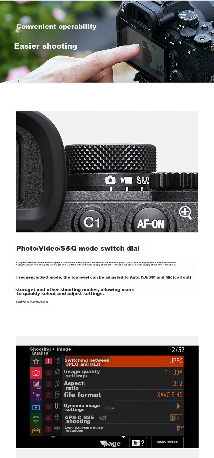 SONY Alpha 7 IV Full-Frame Mirrorless Camera, Creative Appearance Filter, Body Only, 4K 60p (ILCE-7M4/A7M4) 30
