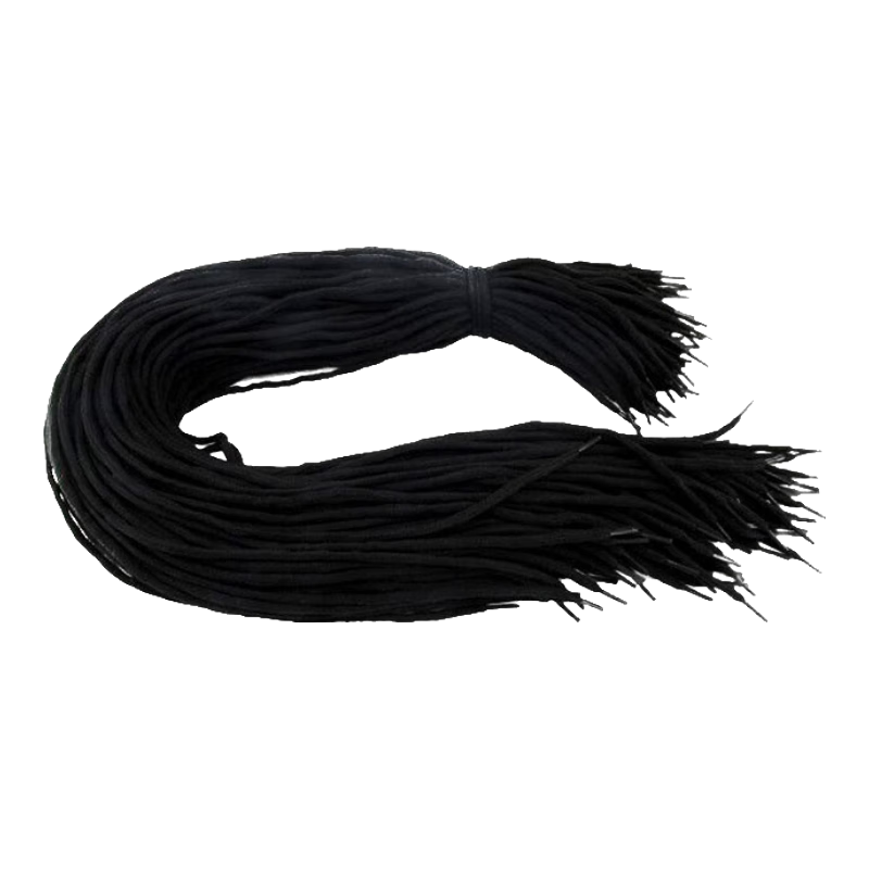 TRNFA TN-ZD11 Accounting Ledger Binding Rope, 200 Pieces, Black Binding Rope, Document Binding Rope/detailed Account Binding Line/financial Binding Rope, 55CM