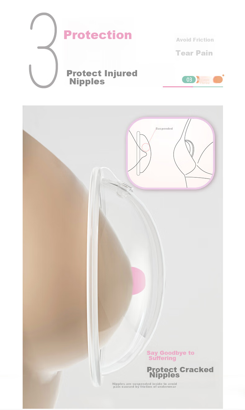 MyCarol Wearable Hidden Compact Breast Pump, Hands-Free Breast Pump, Milk Shield, Anti-Leakage, Two-Pack BP-A12 5