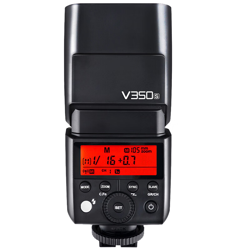 Godox V350-S Sony Mirrorless Camera High-Speed Sync Flash, External TTL Portable Lithium Battery Hot Shoe, On-Camera Flash (Sony Version)