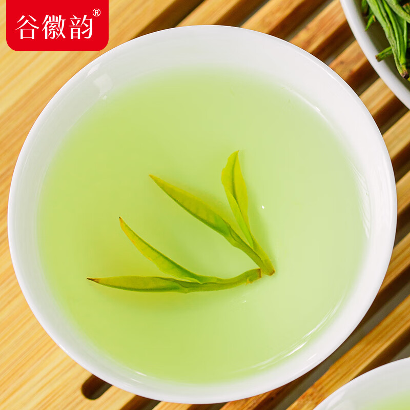 谷徽韵绿茶安吉原产白茶特级200g2025明前新茶礼盒装茶叶节日礼品送长辈