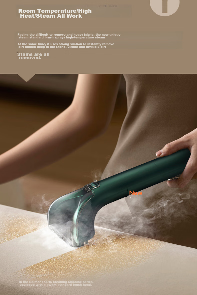 Deerma [Multiple Brush Head Set] High-Temperature Steam Fabric Cleaning Machine BY700S Multi-Functional Cleaner Kitchen Grease Glass Cleaning Wonder 18