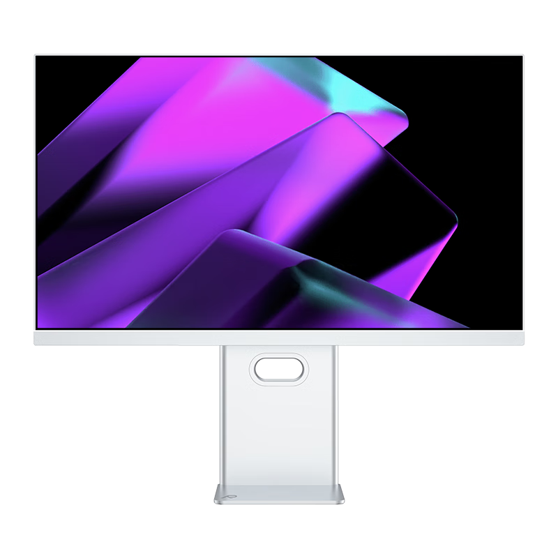 RICH VISION 27-Inch 4K Monitor IPS Fruit Pink Screen, 10-Bit Quantum Dot Technology, Type-C 90W, Professional Design Editing Computer Screen RV200plus