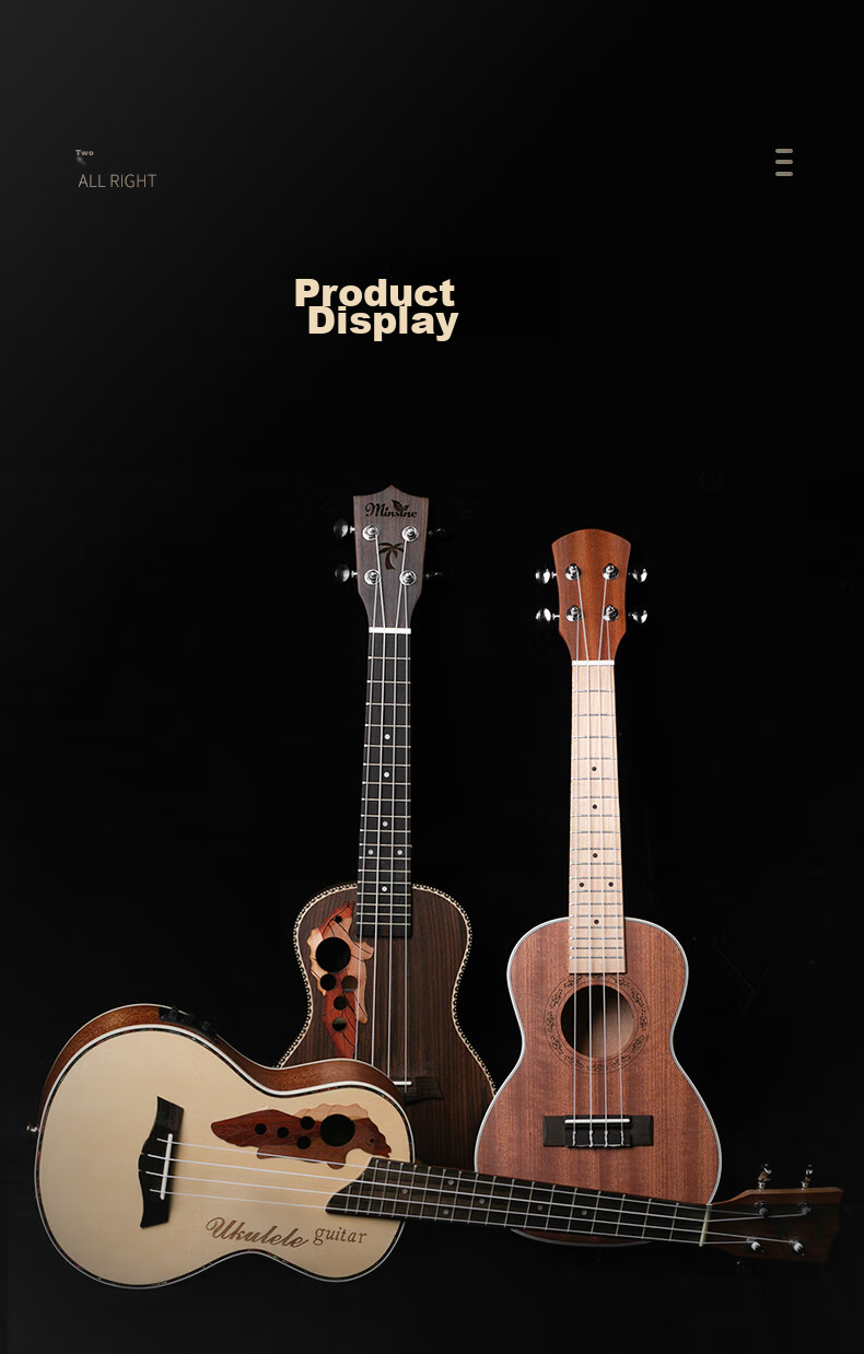 Minsine Spruce Single Board Ukulele, 23-Inch, Beginner's Entry-Level Practice Guitar for Children And Adults 15