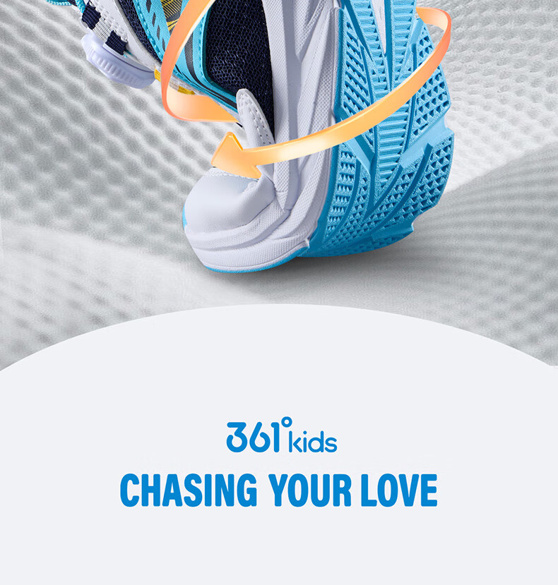 361° Kids Running Shoes All-Season Boys and Girls 3-14 Years Old Versatile Knob Buckle Lightweight Running Shoes Black Size 42 3