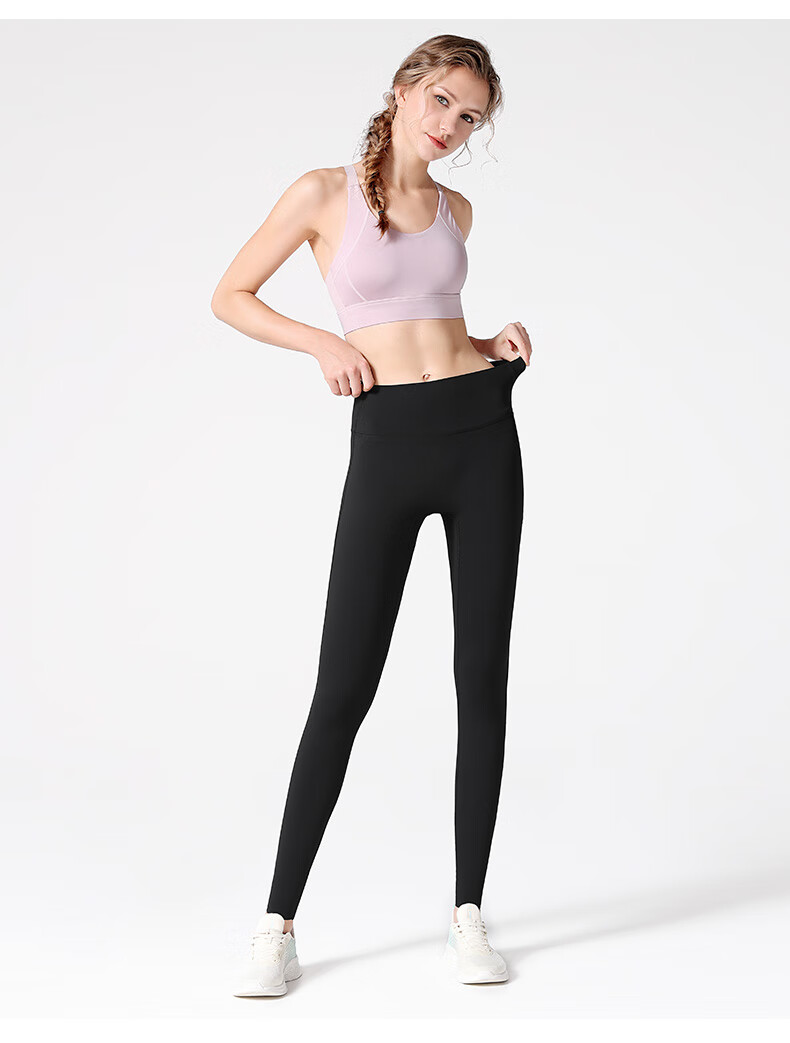 CAMEL High-Waisted Seamless Women's Tight Yoga Running Fitness Pants Y1W140L624A5, Sea Cypress Green, M 21