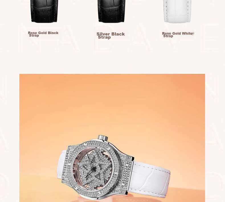 Davena 【DAVENA x The Little Prince】Limited Edition Pentagram Little Prince Collaboration Fashion Women's Watch 16