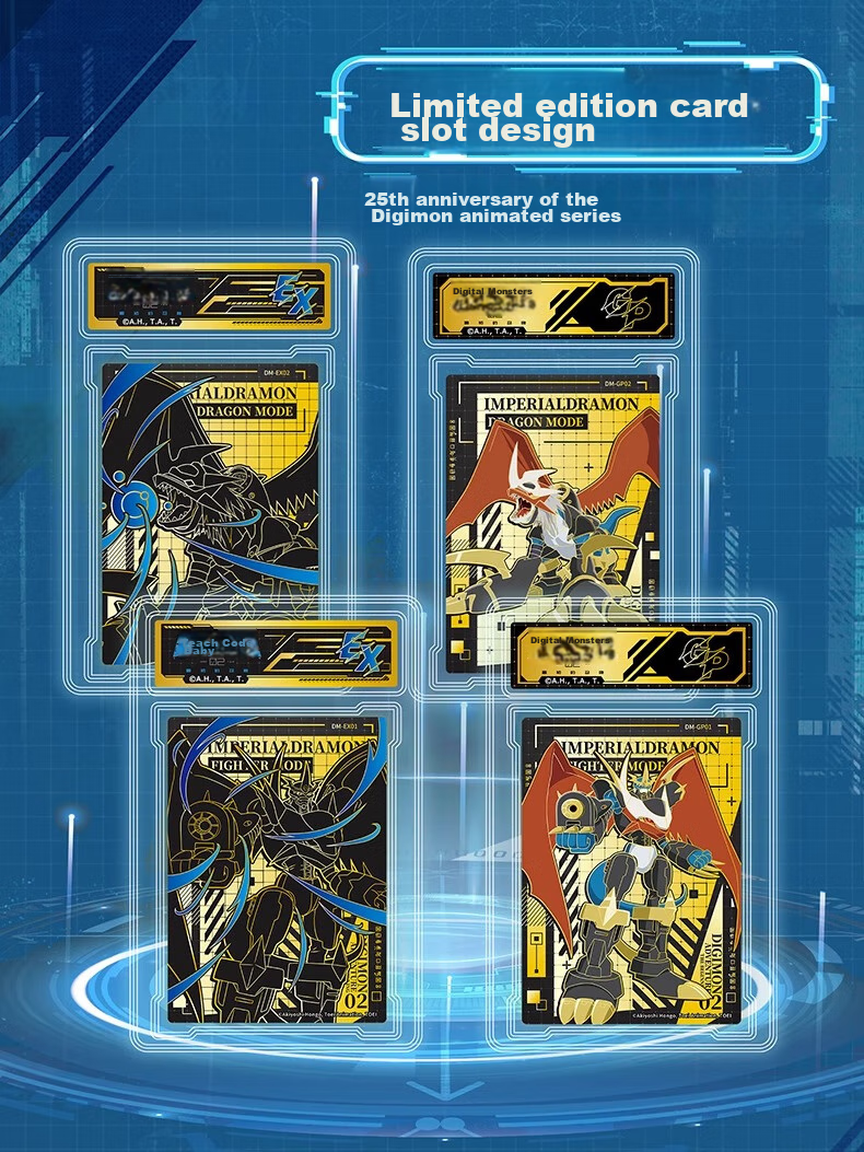 Card.Fun Digital Monster 02 Original Summoning Theater Commemorative Collection Cards Blind Box Cards Premium Cards Brick Anime Official Merchandise Gushi Single Pack (1 Card/brick) 3