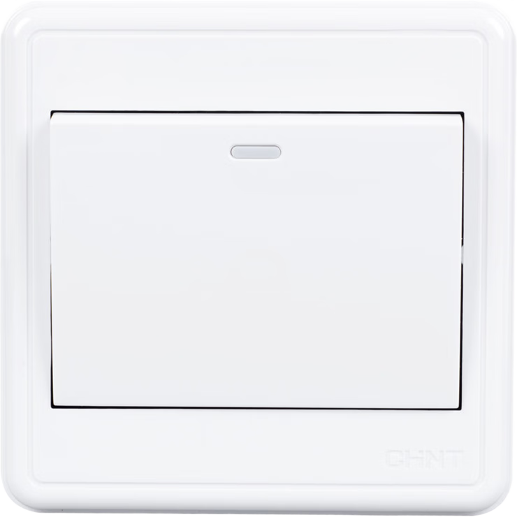 CHNT Surface Mount Switch Socket Panel 1C Series Single Pole Double Control