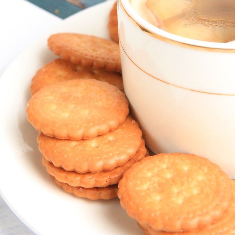 野村诺木拉薄脆饼干120g日本进口天日盐米勒小圆韧性饼干儿童休闲零食礼物