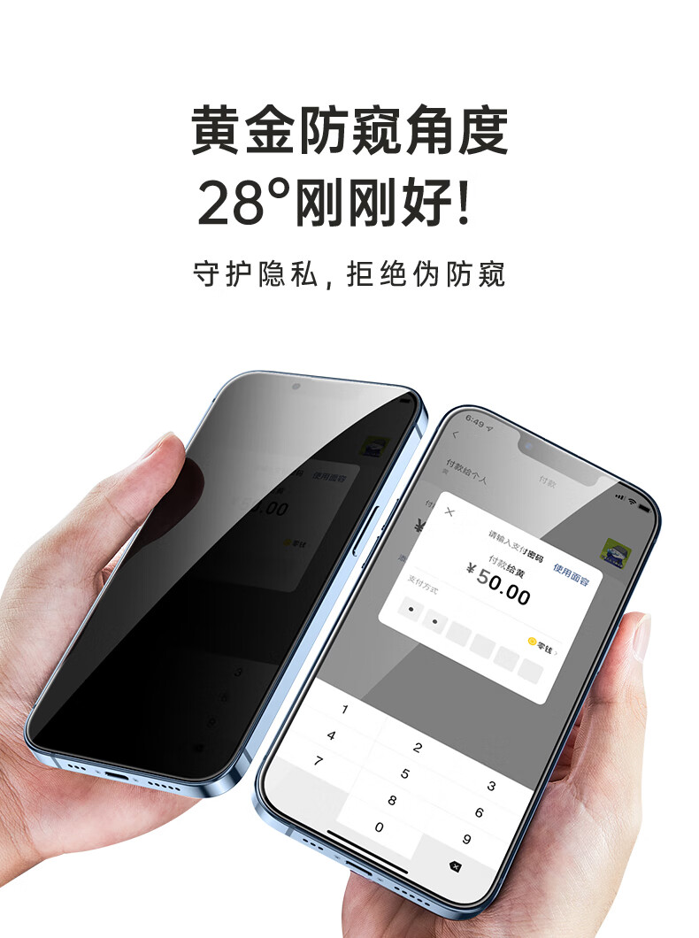 Smorss 2-Pack Hydrogel Invisible Screen Protector for iPhone 15 Full Glue HD Clear Anti-Fingerprint Ultra-Thin Front Film 2