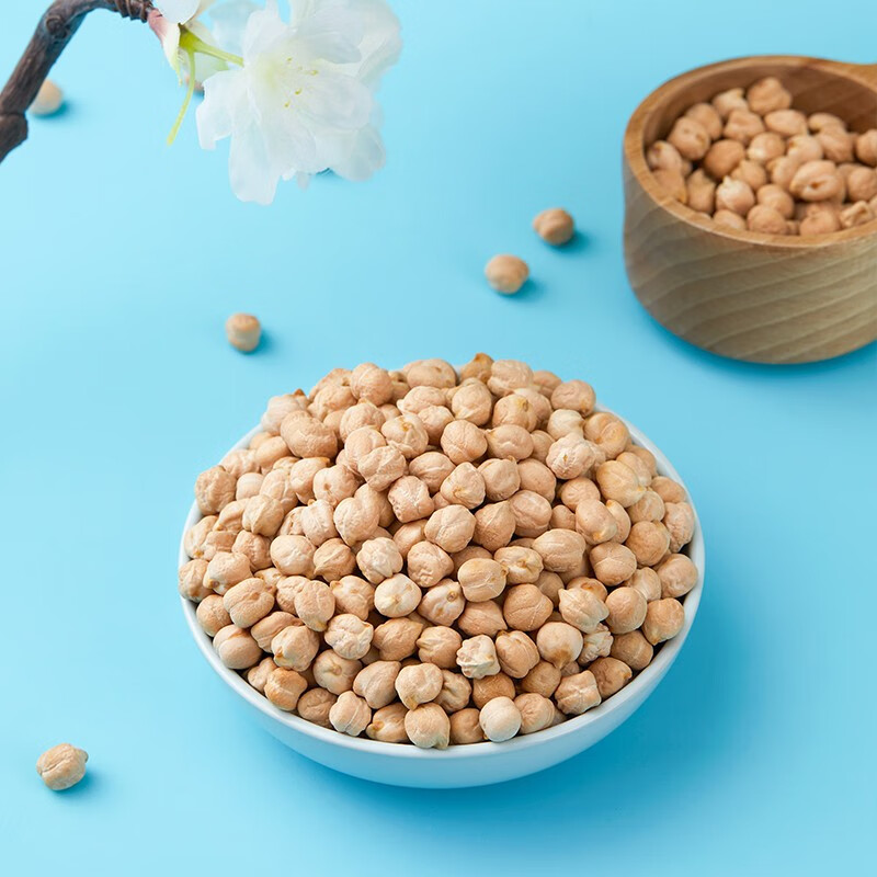 十月稻田 鹰嘴豆 2斤 高蛋白质 五谷杂粮豆 健身粗粮代餐 搭配藜麦沙拉