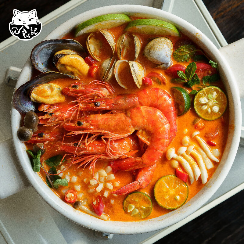 日食记火锅底料200g泰式椰香冬阴功汤料酸辣汤酱包关东煮汤料海鲜调料包