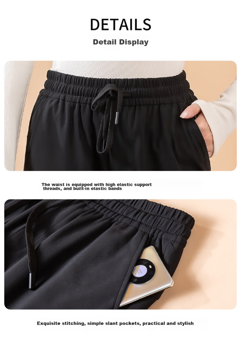 LangSha Women's down Pants [2026 Autumn And Winter New Arrival], Thick White Duck Down Warm Pants, Outdoor Wear, Cold-Proof Cotton Pants 14