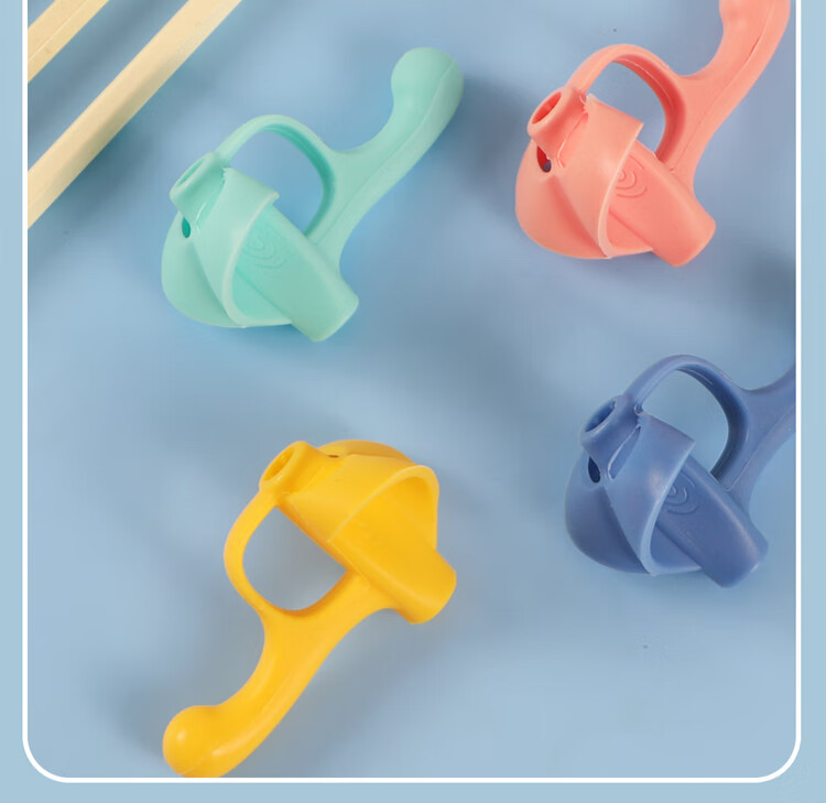 M&G Ergonomic Posture Correction Pen Grip, Kindergarten Writing Aid, Antibacterial Set, APJ99226, 4 Pieces/card 7