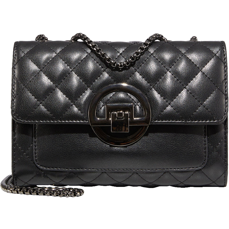 RED DRAGONFLY 2026 New Women's Handbag, Cowhide Crossbody Shoulder Bag, Diamond Pattern Square Bag, Birthday Gift for Mom