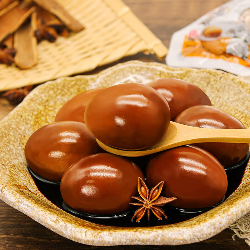 杨生记卤蛋 泡面搭档240g（8只装） 即食鸡蛋休闲零食经典五香味