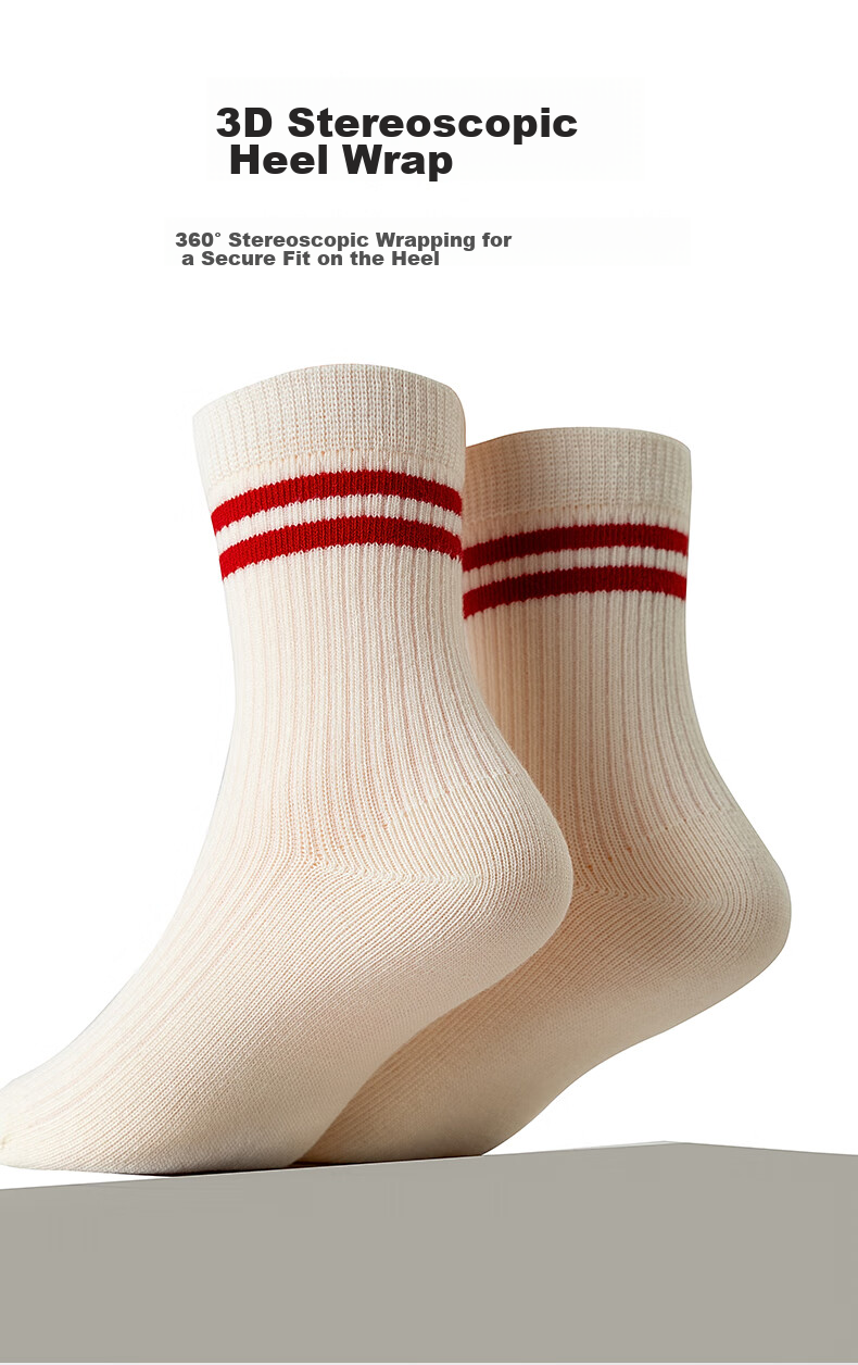 YUZHAOLIN Girls' Socks, Autumn And Winter Lace Mid-Calf Socks, Korean-Style Princess Style, Seamless Socks for Children And Baby Girls, Autumn Season Children's Socks 5