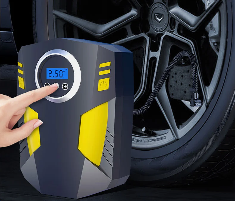 EZH car air pump car tire air pump portable electric air pump car air pump digital display automatic charging stop EZH car air pump car tire air pump portable electric air pump car air pump digital display automatic charging stop
