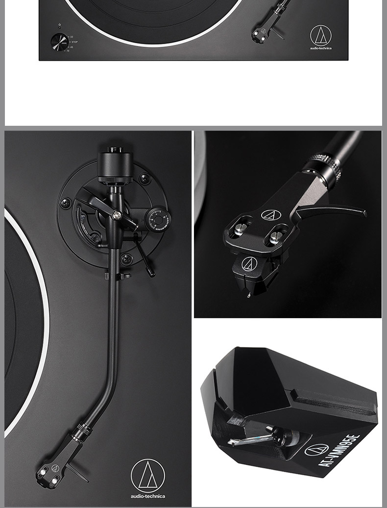 Audio-Technica AT-LP5X Professional Turntable Vinyl Record Player Home Use Turntable 7