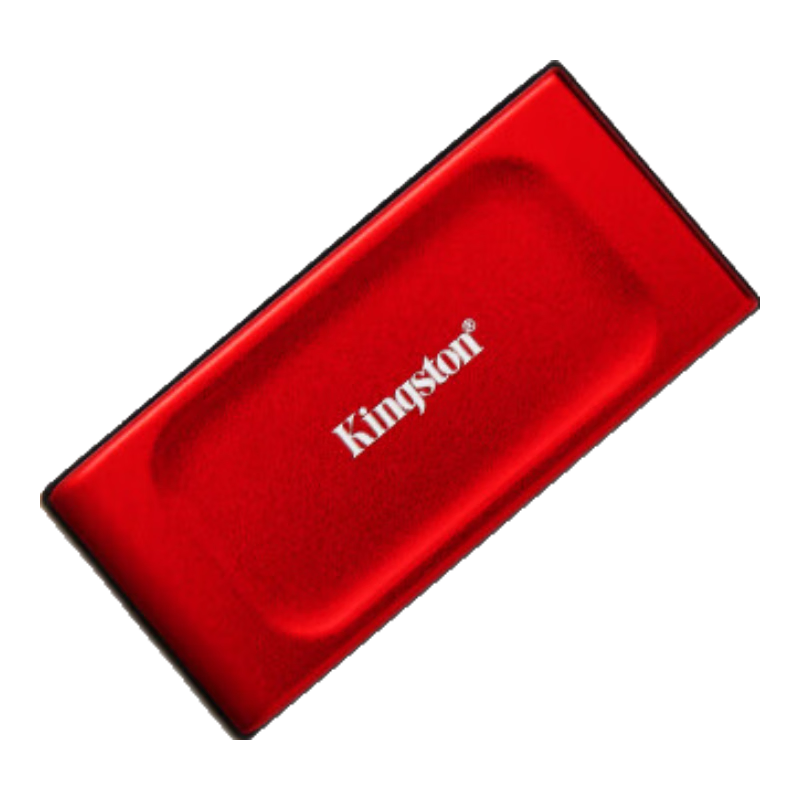 Kingston 1TB USB3.2 Gen 2 Portable Solid State Drive (PSSD) XS1000, Transfer Speed 1050MB/s, Lightweight And Stylish, External for Computer, Direct Connection to Phone, Red