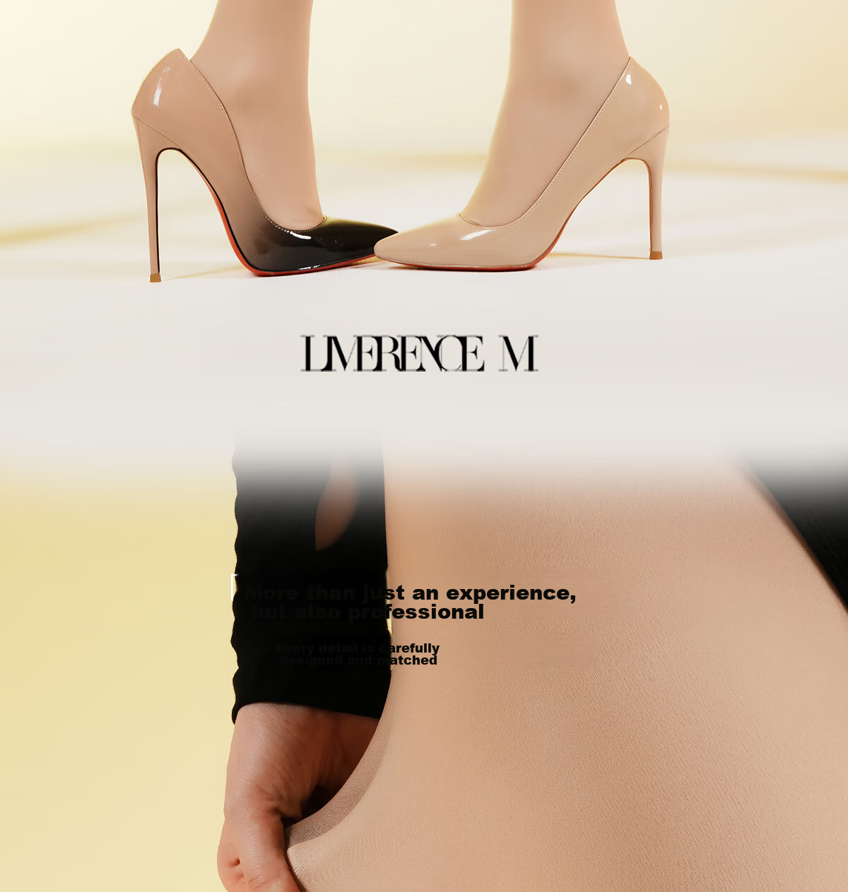 Limerence M [Milk Toast] Bare Leg Miracle, Autumn And Winter Thick Stockings, Base Layer Pants, 300g Thickened Fleece, Fair Skin Tone, One Size Fits All 10