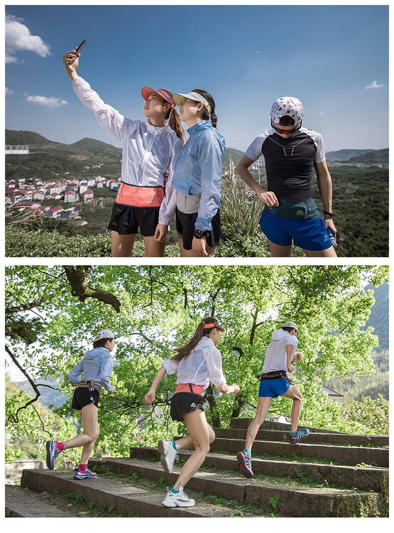 AONIJIE Running Waist Pack for Men And Women, Sports Belt, Outdoor Fitness Hiking Marathon Invisible Phone Pouch 11