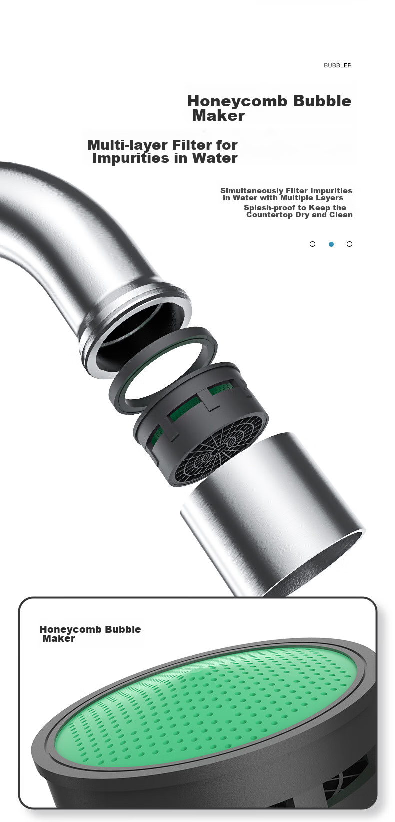 Haili Wall-Mounted Single Cold Faucet, 304 Stainless Steel Kitchen Sink Faucet, Wall-Mounted, for Washing Vegetables, Clothes, Mop, And Basin, Model 1141D 9