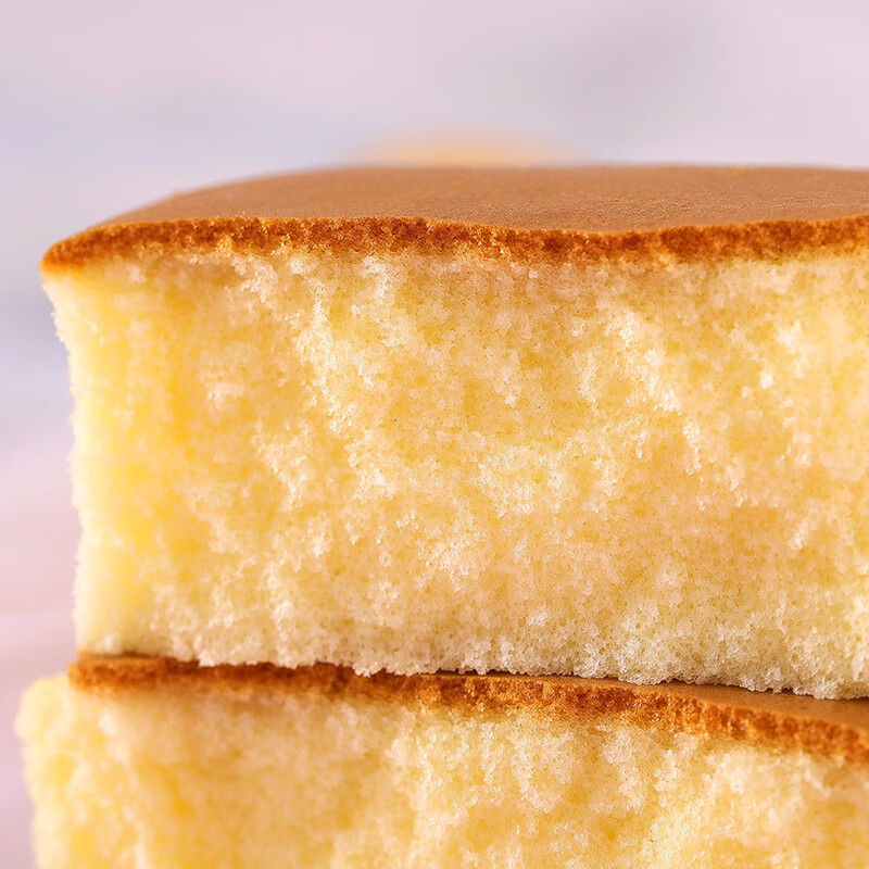 比比赞（BIBIZAN）原味纯蛋糕600g营养早餐手撕面包吐司糕点心饼干老人休闲零食品