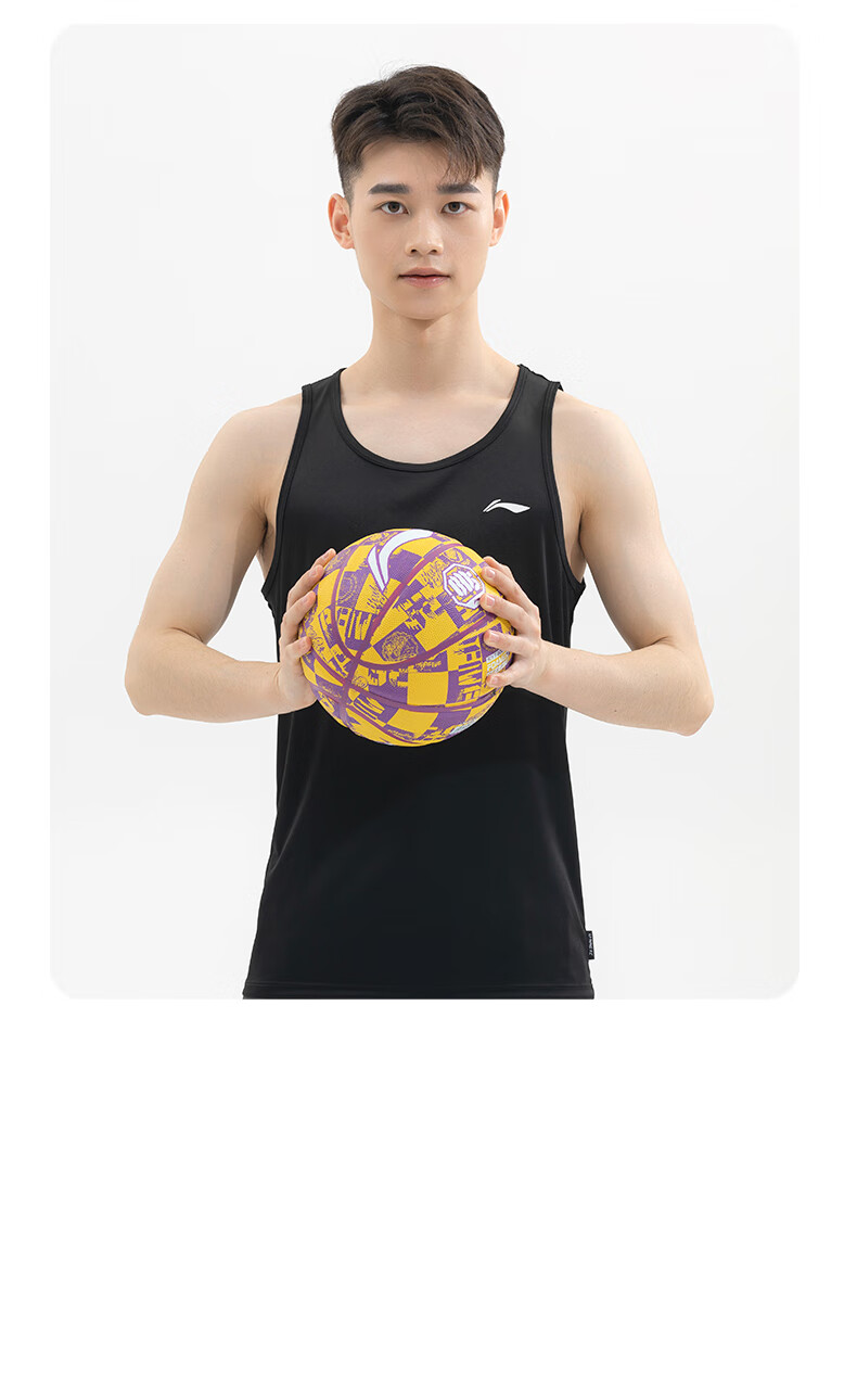 Li-Ning Tank Top for Running, Summer Style, Unisex Fitness Workout Breathable Cool Sleeveless Top Base Layer Martial Arts Sports Vest 14