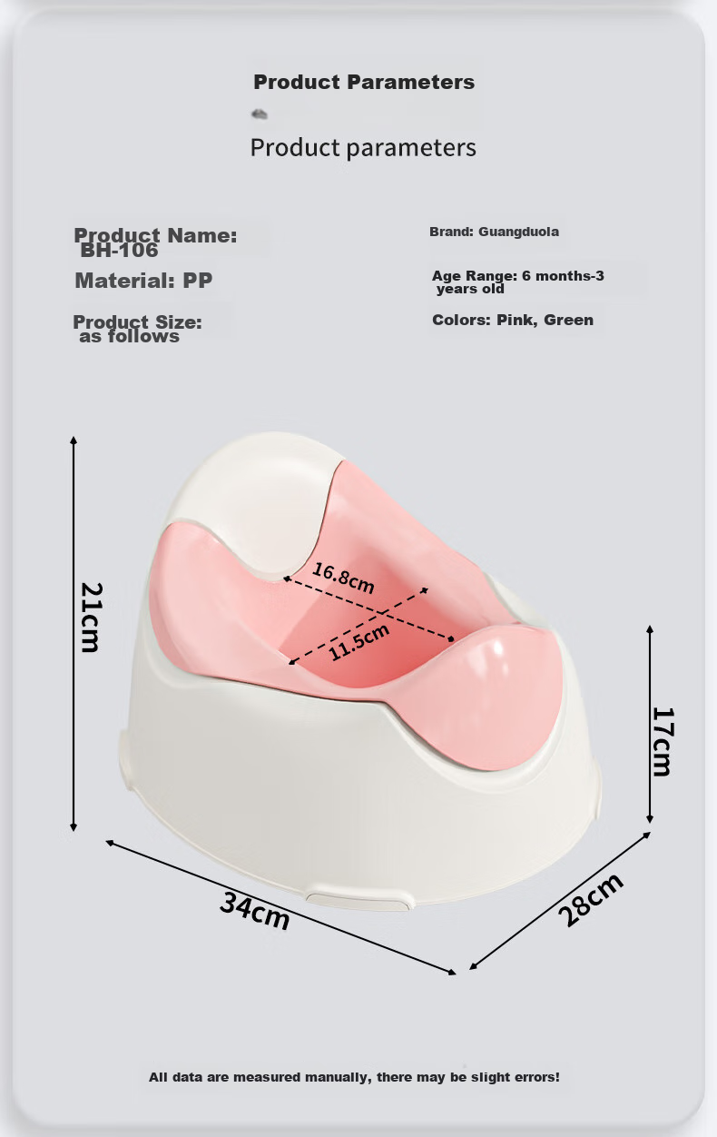 Guangduola Children's Foldable Portable Toilet Small Potty Car Travel Baby Infant Urinal 10