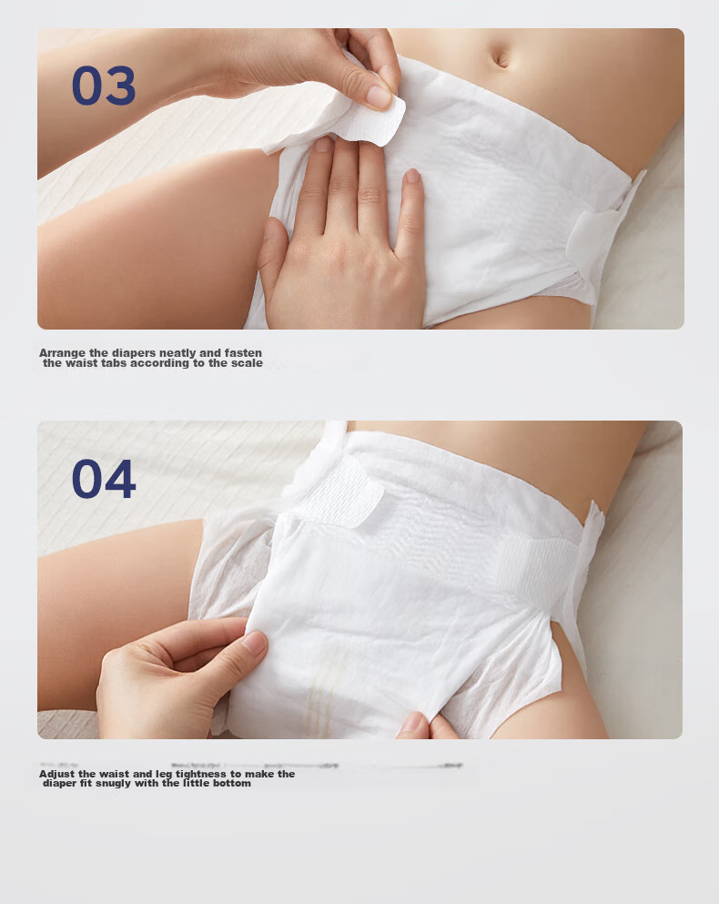 Babycare Royal Pro Ultra-Thin Breathable Diapers, Size L, 3 Trial Pack (9-14kg), Baby Diapers 27