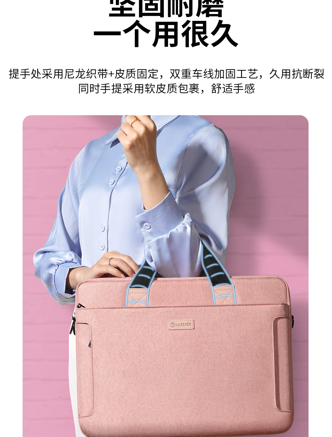 Taikesen Laptop Backpack Suitable for Apple Macbook 14-Inch, Huawei, Lenovo, Commute Business Laptop Bag for Men And Wome 2
