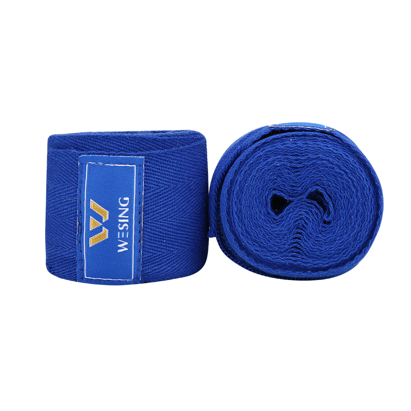 Jiurishan Boxing Hand Wraps, Fighting Gloves Hand Wraps, Blue [Durable Cotton], 3 Meters