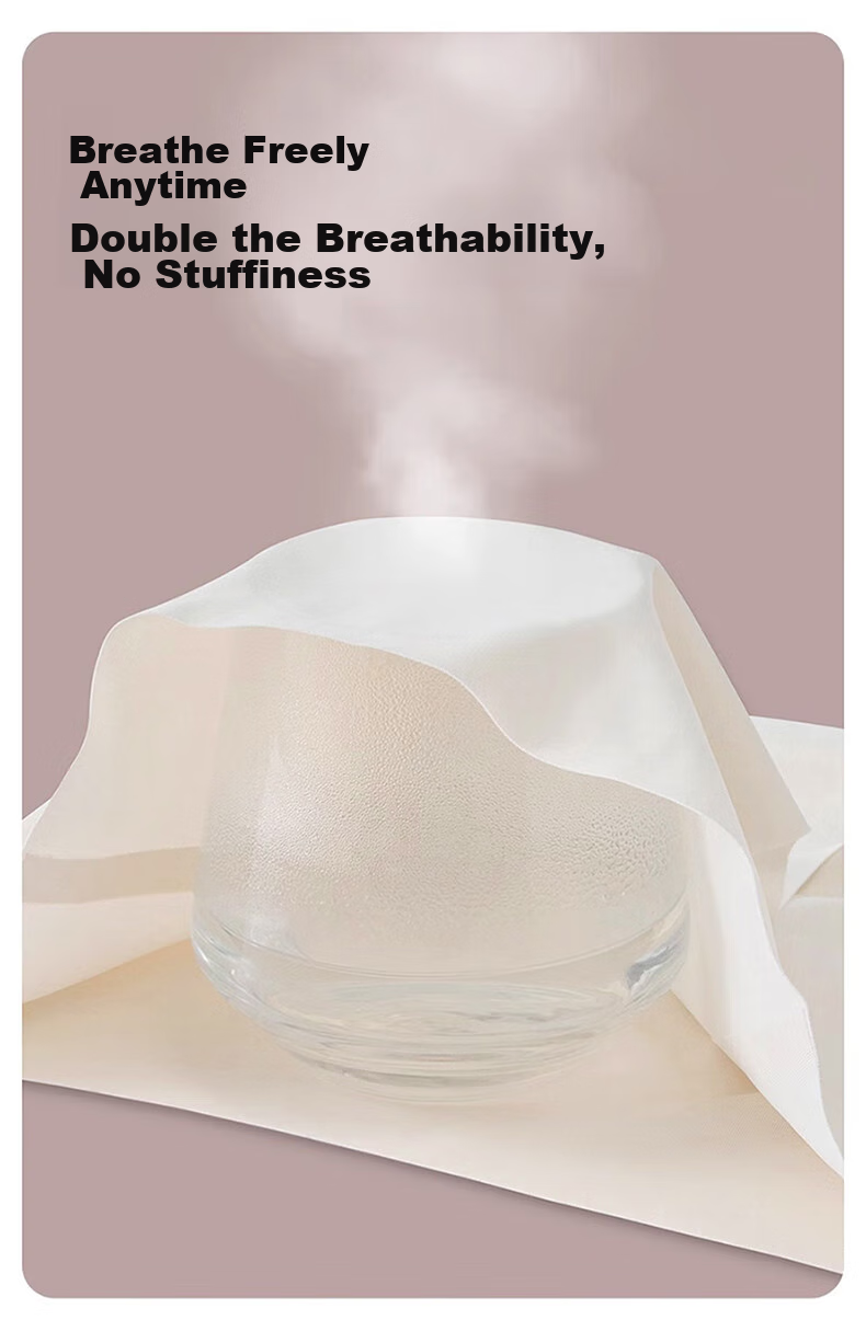 MiiOW Disposable Ice Silk Underwear for Women, Seamless Sterilized No-Wash Travel Yoga Fitness Business Trip Menstrual Daytime Disposable M 11