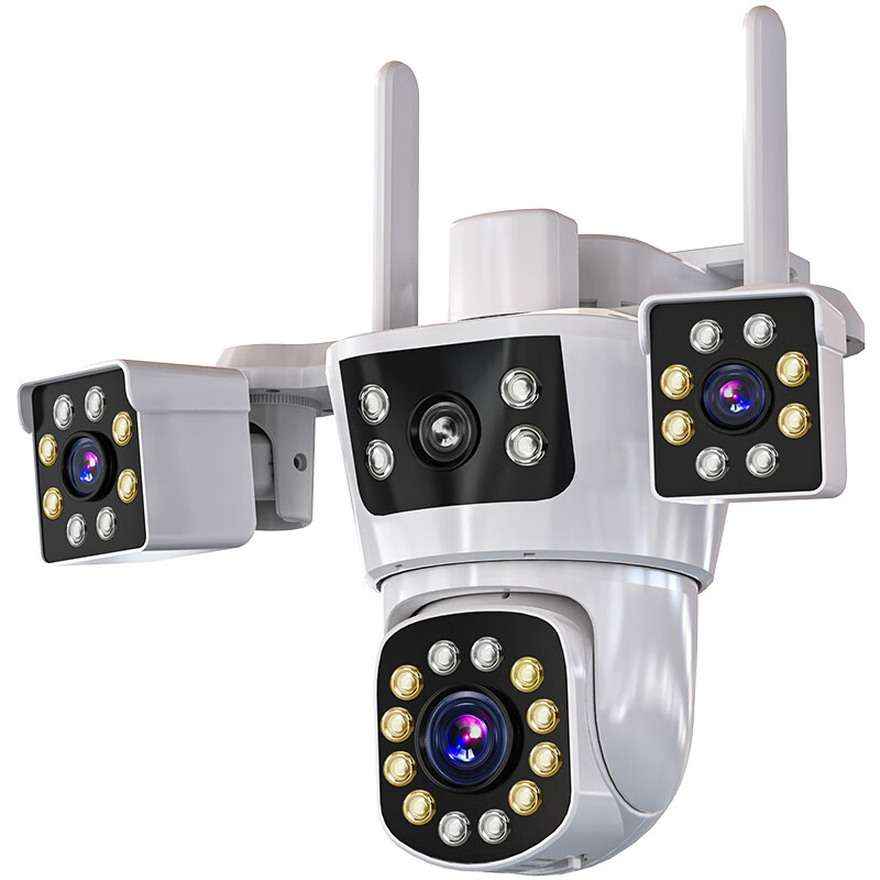 CONRING4G无线摄像头户外农村手机远程室外无需连wifi监控器家用360度无死角带全彩夜视追踪全景128G内存